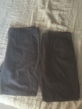 2 Pairs Linksoul Men's Shorts Blue And Black